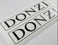 Donzi Boat Logo Decals Set of 2