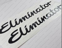 Eliminator Boat Logo Decals Set of 2