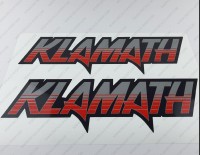 Klamath Boat Logo Decal Set of 2