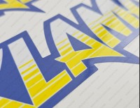 Klamath Boat Logo Decal Set of 2