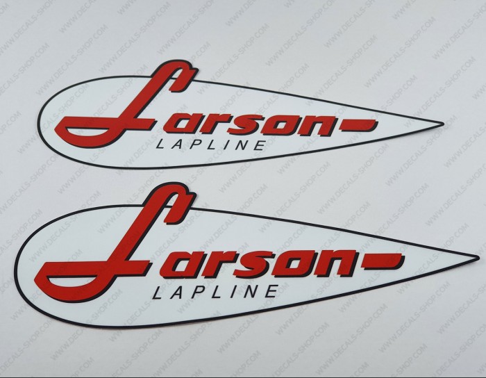 Larson Lapline Boat Decal Set of 2 x 14.5" Larson Lapline Boat Decal Set of 2 x 14.5"