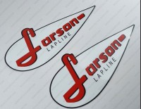 Larson Lapline Boat Decal Set of 2 x 14.5"
