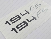 Monterey 194FS Boat Decal Set of 2 x 6"