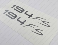 Monterey 194FS Boat Decal Set of 2 x 6"
