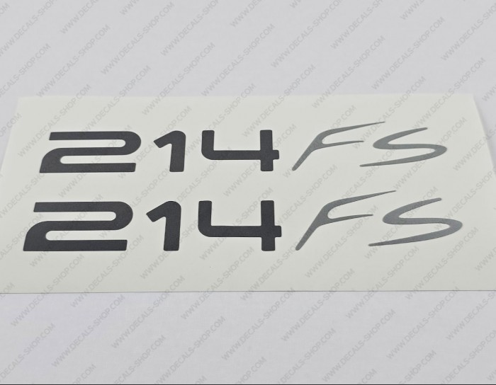 Monterey 214FS Boat Decal Set of 2 x 6" Monterey 214FS Boat Decal Set of 2 x 6"