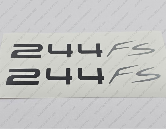 Monterey 244FS Boat Decal Set of 2 x 6.75" Monterey 244FS Boat Decal Set of 2 x 6.75"