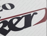 Parker 2320 Boat Logo Decal Set of 2 x 9"