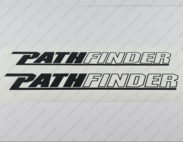 Pathfinder Boat Logo Decal Set of 2 x 18"