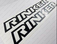 Rinker Boat Logo Decal Set of 2