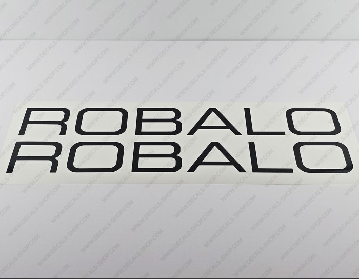 Robalo Boat Logo Decal Set of 2 x 24"