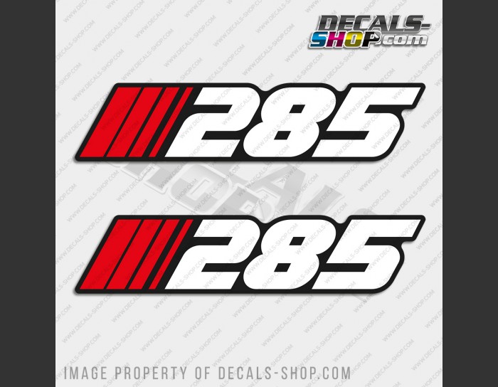 Stratos 285 Boat Logo Decal Set of 2 x 12" Stratos 285 Boat Logo Decal Set of 2 x 12"
