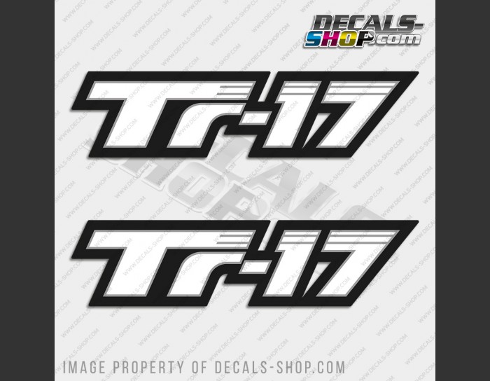 Triton Boat TR-17 Decal Set of 2 x 10.5" Triton Boat TR-17 Decal Set of 2 x 10.5"