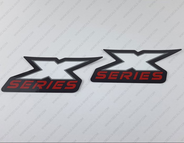 Triton Boat X-Series Logo Decal Set of 2 x 7" Triton Boat X-Series Logo Decal Set of 2 x 7"