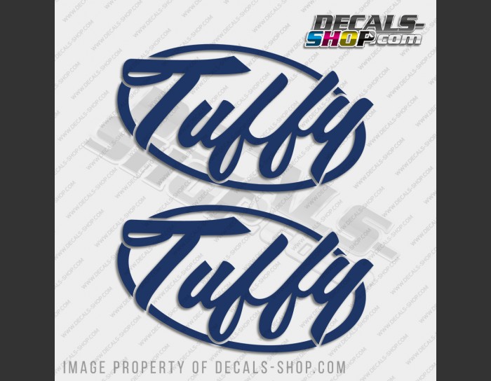 Tuffy Boat Logo Decal Set of 2 x 18" Tuffy Boat Logo Decal Set of 2 x 18"