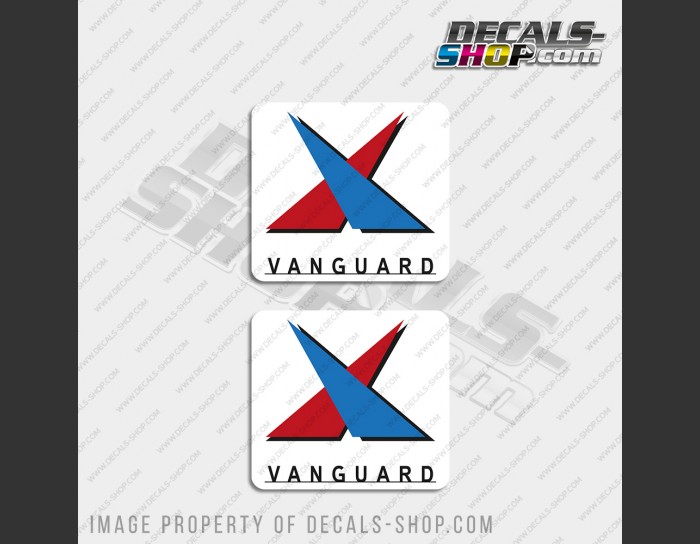 Vanguard Laser Dinghy Transom Decal Set of 2 x 4