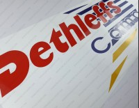 Dethleffs Camper 72cm Camper Caravan Decal Sticker