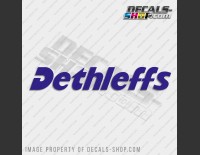 Dethleffs Logo Camper Caravan Decal Sticker