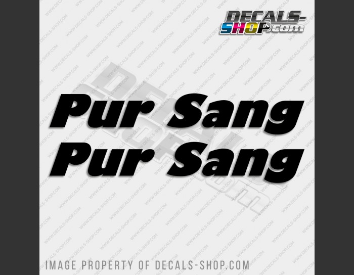 Dethleffs Pur Sang Camper Caravan Decal Sticker Set
