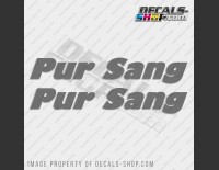 Dethleffs Pur Sang Camper Caravan Decal Sticker Set