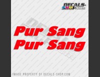 Dethleffs Pur Sang Camper Caravan Decal Sticker Set