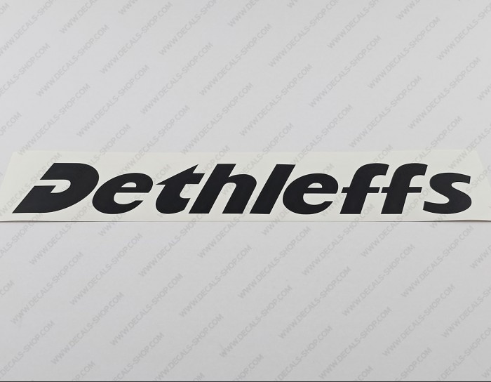 Dethleffs Logo Camper Caravan Decal Sticker