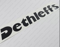 Dethleffs Logo Camper Caravan Decal Sticker