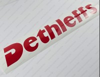 Dethleffs Logo Camper Caravan Decal Sticker