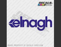 Elnagh Logo 1-color Camper Caravan Decal Sticker