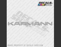 Karmann Logo Camper Caravan Decal Sticker
