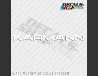 Karmann Logo Camper Caravan Decal Sticker