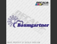 La Strada Baumgartner Logo 34cm Camper Caravan Decal Sticker