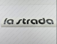 La Strada Logo Camper Caravan Decal Sticker