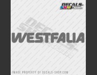 Westfalia Logo V1 30cm Camper Caravan Decal Sticker
