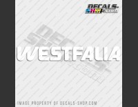 Westfalia Logo V1 30cm Camper Caravan Decal Sticker