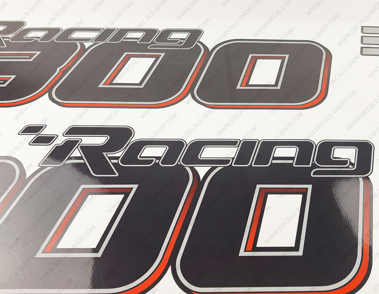 Murcury Racing Decals Mercury Racing 300XS Optimax DFI 2016-2017 Outboard Decal Kit